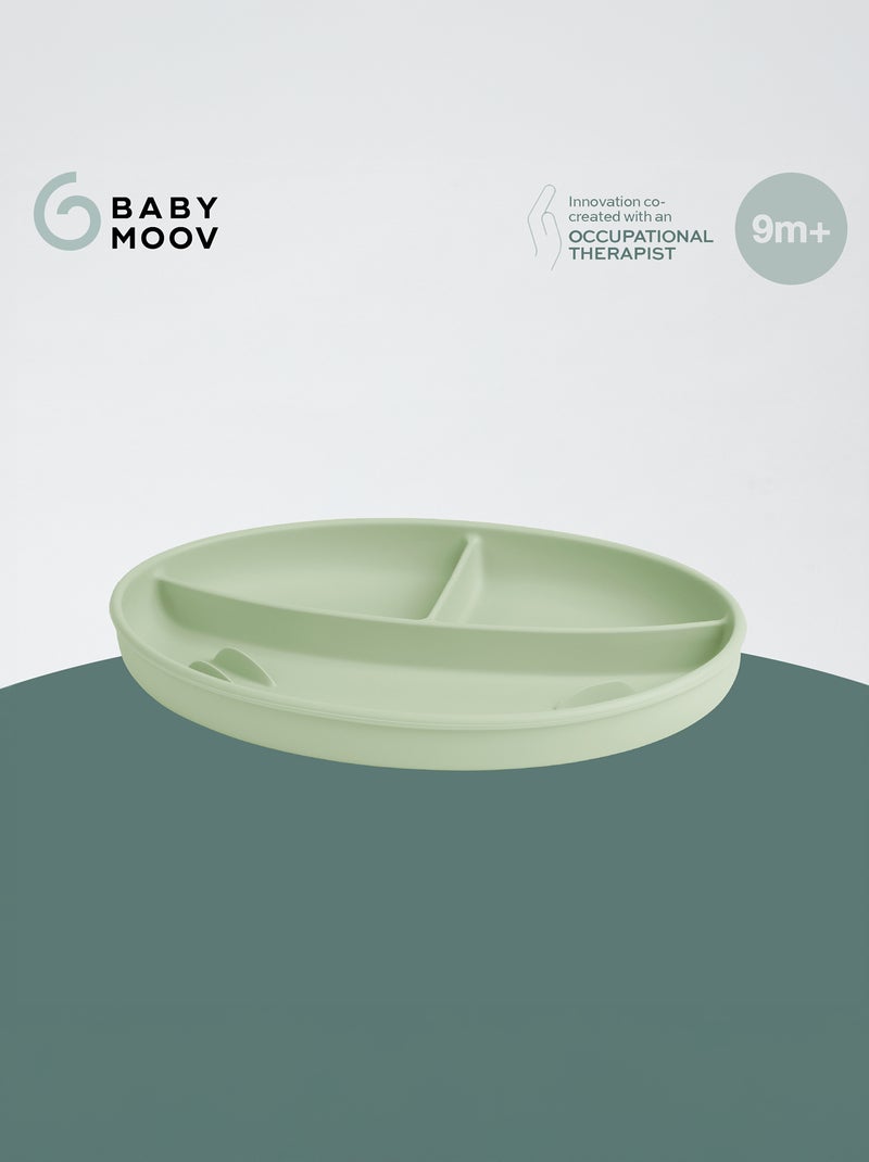 Assiette à compartiments 'Babymoov' Vert - Kiabi