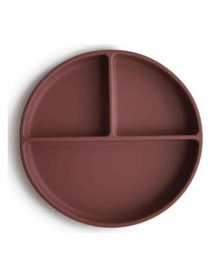 Assiette En Silicone Avec Ventouse Done By Deer Stick&Stay Elphee - 3 Compartiments, 100% Silicone, Pour Bébé