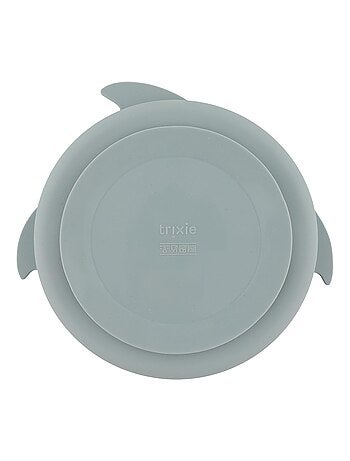 Assiette à compartiments en silicone