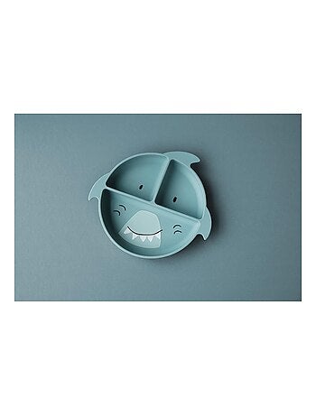 Assiette à compartiments en silicone