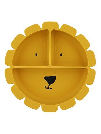 Assiette à compartiments en silicone