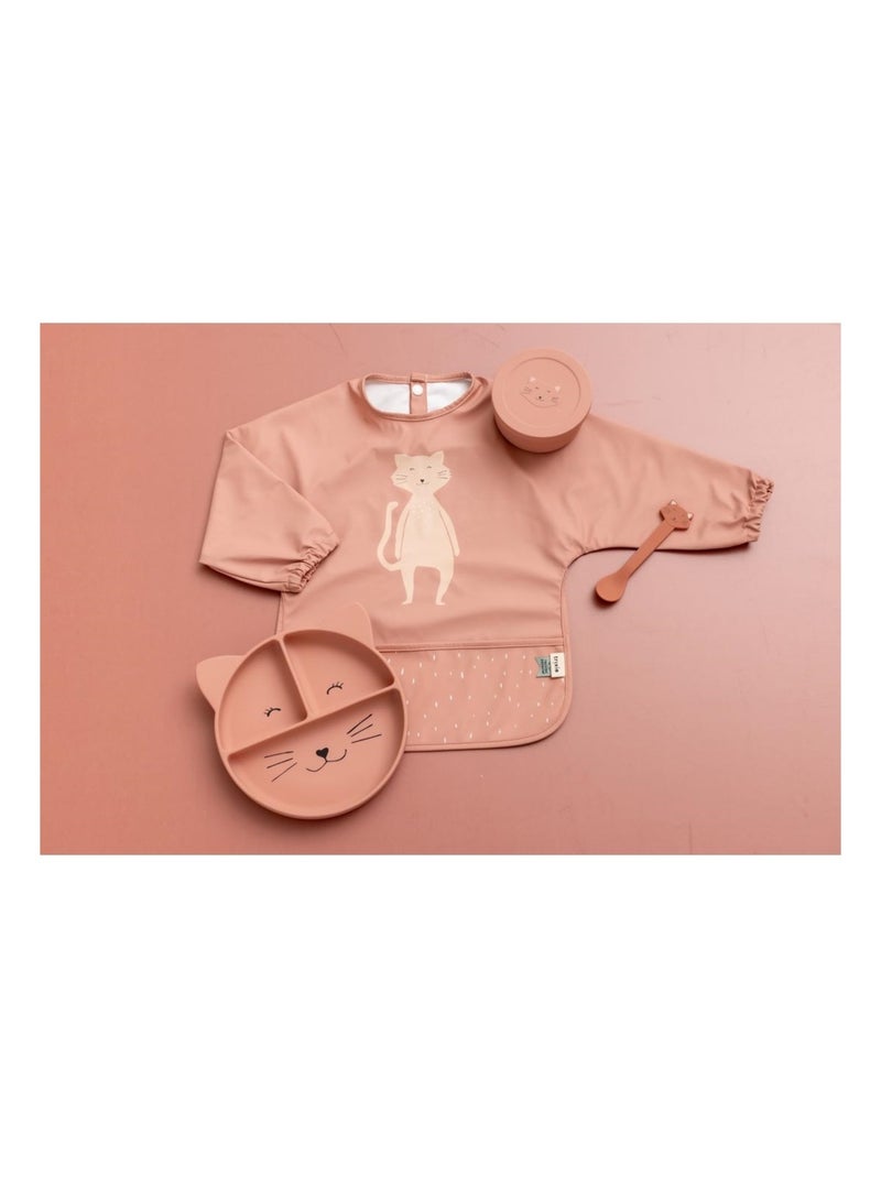 Assiette à compartiments en silicone Rose - Kiabi