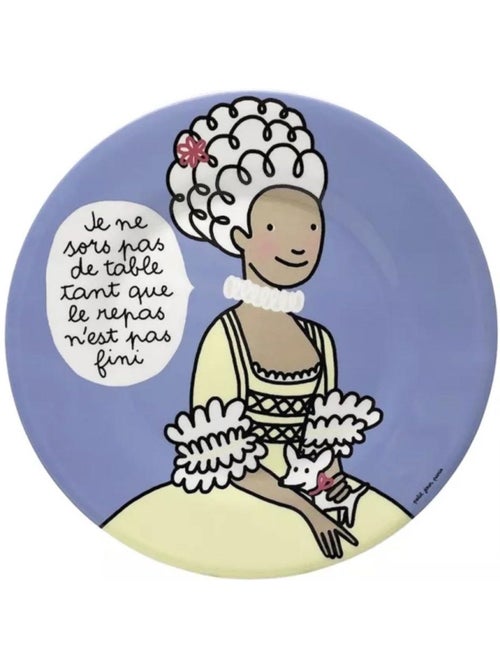 Assiette a dessert - princesse - je ne sors pas de table - Kiabi