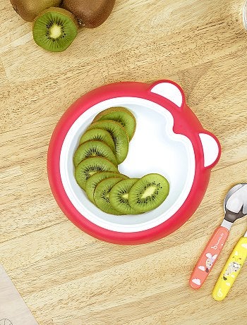 Assiette antidérapante 'Badabulle'