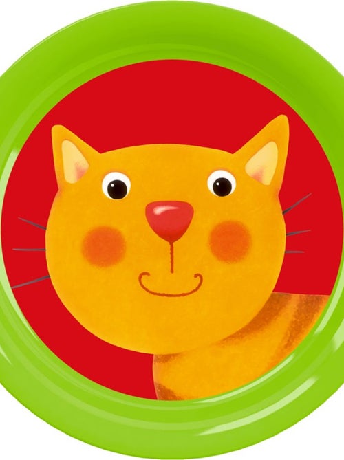 Assiette chat - Petits coquins effrontés - Kiabi