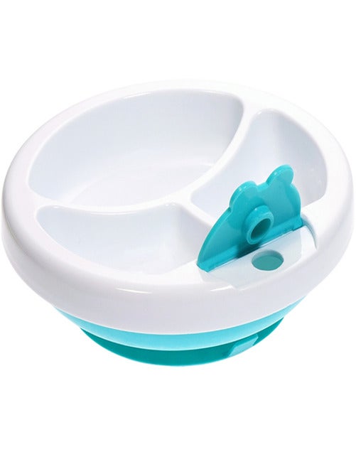 Assiette bébé à ventouse en silicone - Beige clair - Kiabi - 28.90€