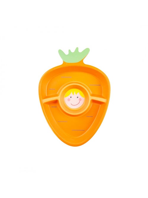 Assiette compartimentée en mélamine Mill'O Bébé - Kiabi