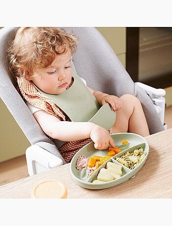Assiette compartimentee green 'Babymoov'