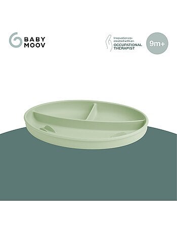 Assiette compartimentee green 'Babymoov'