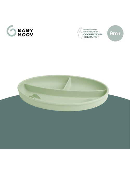 Assiette compartimentee green 'Babymoov' - Kiabi