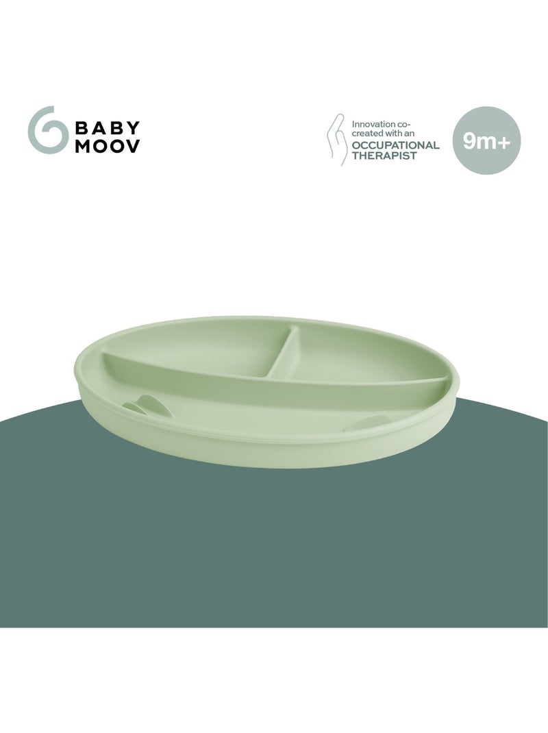 Assiette compartimentee green 'Babymoov' Vert - Kiabi