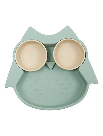 Assiette Compartimentée Hibou Elia
