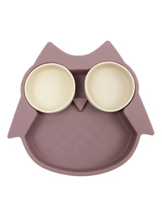 Assiette Compartimentée Hibou Elia