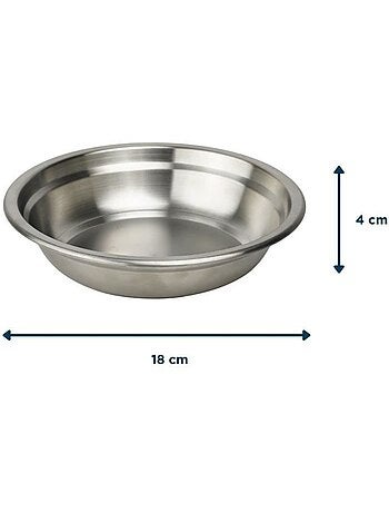 Assiette creuse - thermobaby - sans bpa - inox