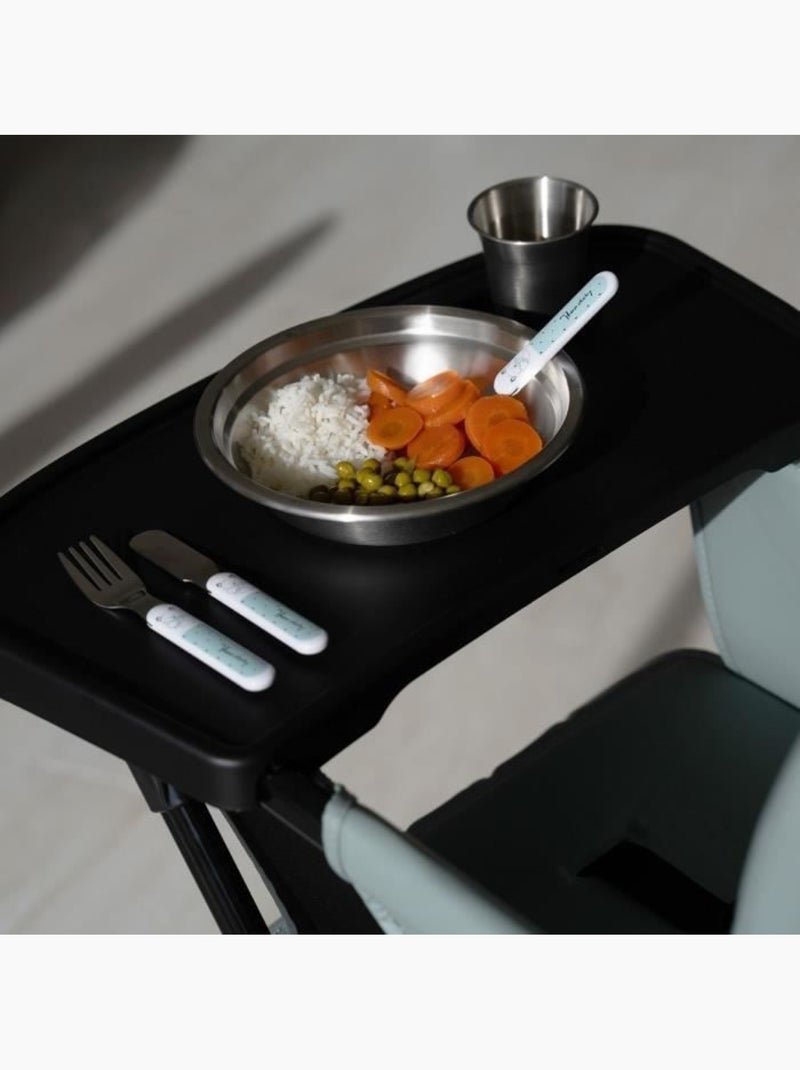 Assiette creuse - thermobaby - sans bpa - inox Gris - Kiabi