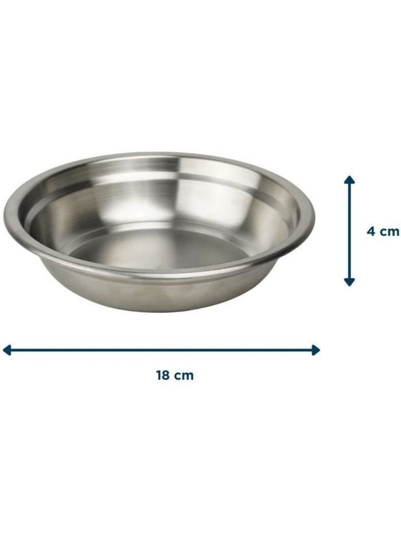 Assiette creuse - thermobaby - sans bpa - inox Gris - Kiabi