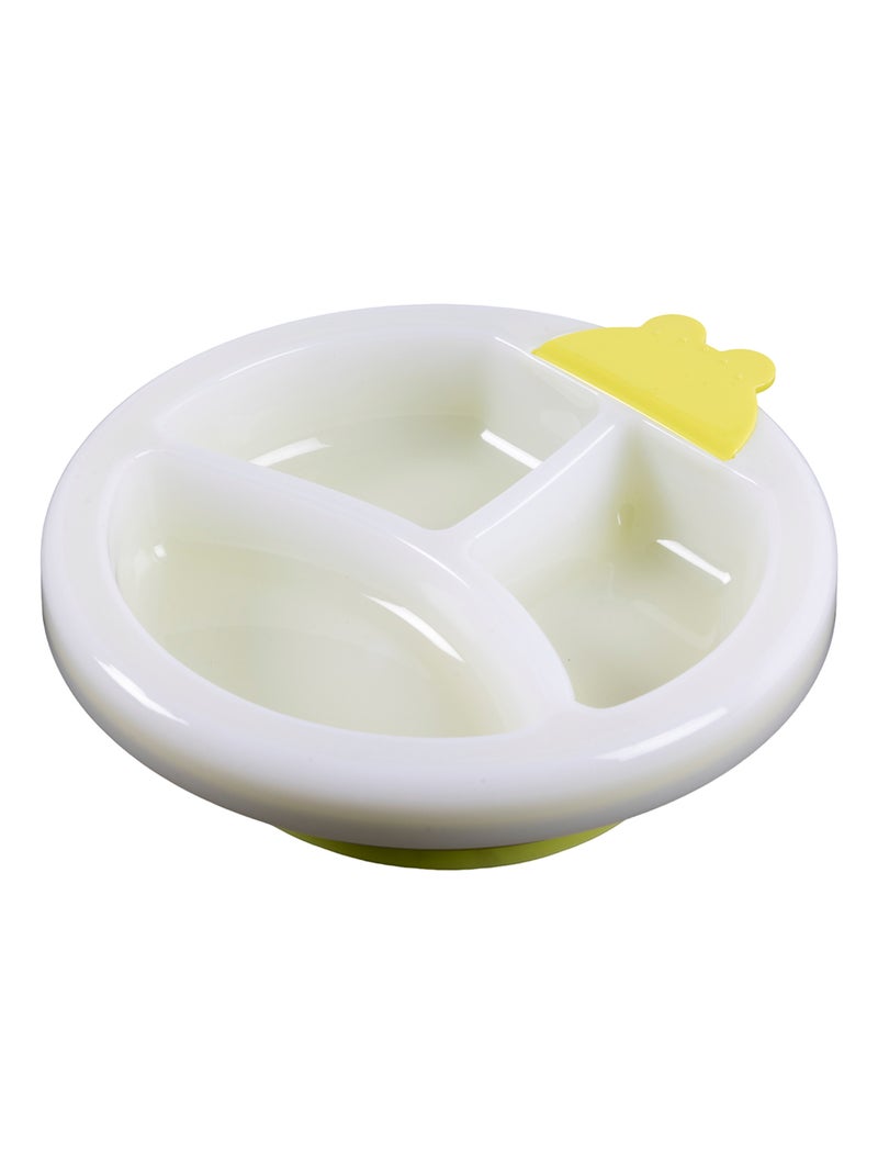 Assiette de nourriture chaude- Poupy- pour enfants Vert - Kiabi