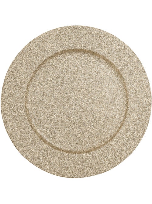 Assiette de présentation de Noël à paillettes VAASA - Kiabi Assiette de présentation de Noël à paillettes VAASA - Kiabi