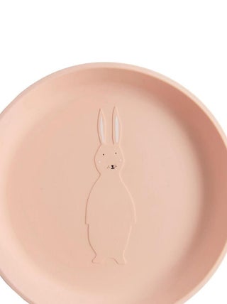 Assiette en silicone Mrs Rabbit