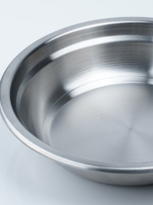 ASSIETTE INOX - Kiabi
