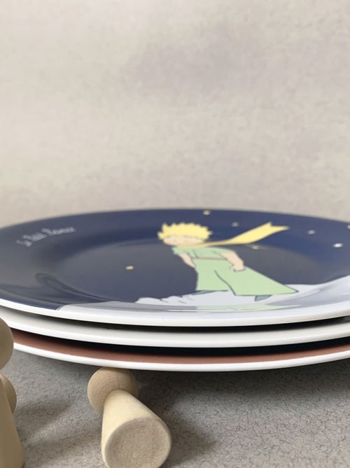 Assiette Le Petit Prince bleu marine 20 cm - Kiabi