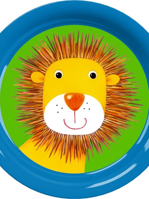 Assiette lion - petits coquins effrontés - Kiabi