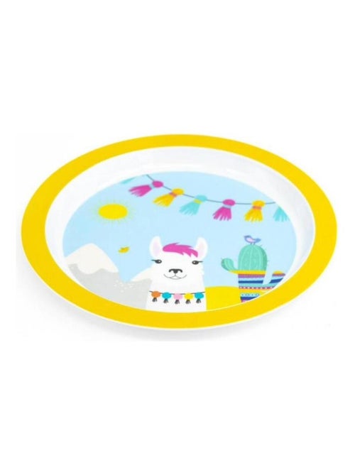 Assiette plate lama Mill'O Bébé - Kiabi