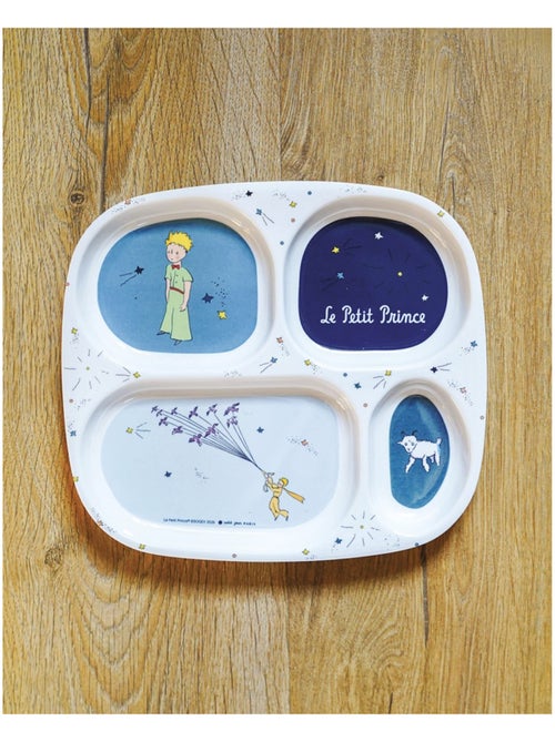 Assiette plateau à 4 compartiments le petit prince - Kiabi