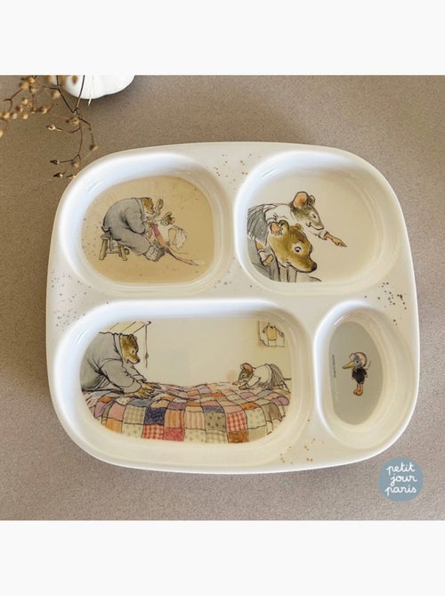 Assiette plateau à compartiments Ernest et Célestine - Kiabi