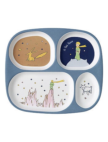 Assiette plateau à compartiments Le Petit Prince