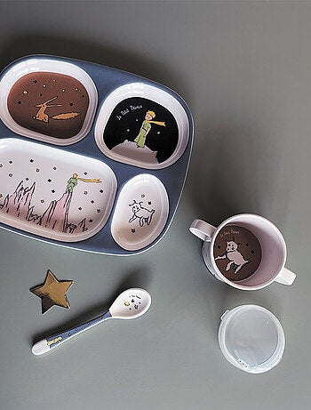 Assiette plateau à compartiments Le Petit Prince