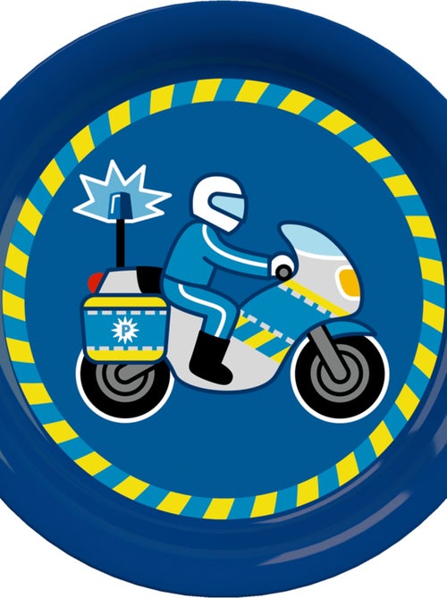 Assiette Police (Quand je serai grand) - Kiabi