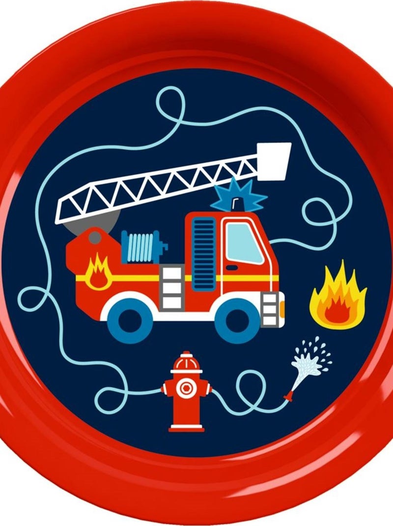 Assiette pompiers (quand je serai grand) N/A - Kiabi