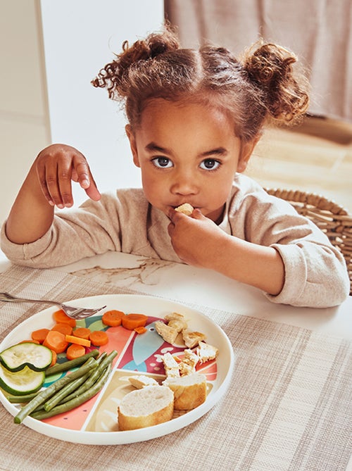 Assiette Pour Apprendre à Manger Nutrihealthy Miniland - Kiabi
