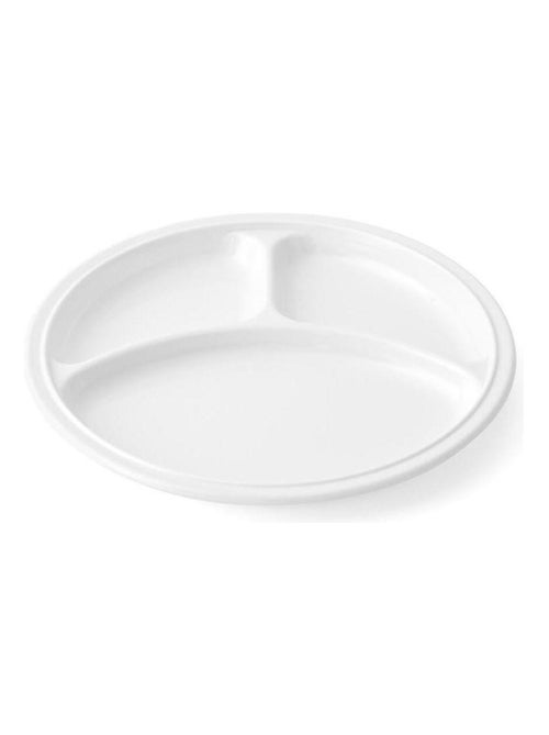 Assiette ronde 3 compartiments Mill'O Bébé - Kiabi