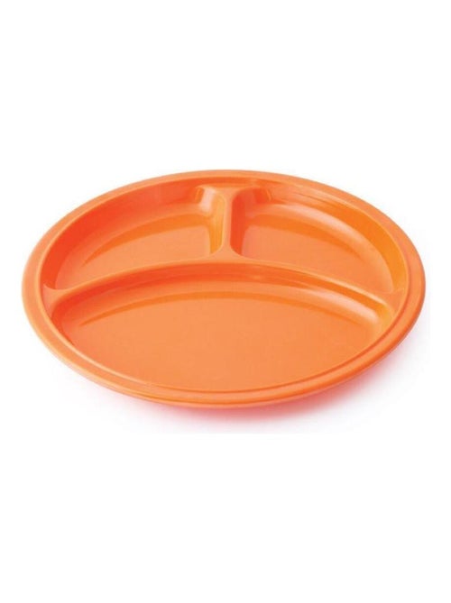 Assiette ronde 3 compartiments Mill'O Bébé - Kiabi