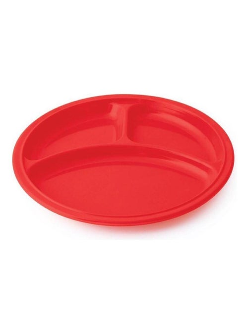 Assiette ronde 3 compartiments Mill'O Bébé - Kiabi