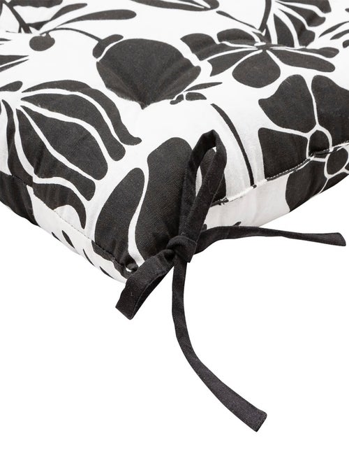 Assise de chaise en coton Twisted Lime - Kiabi