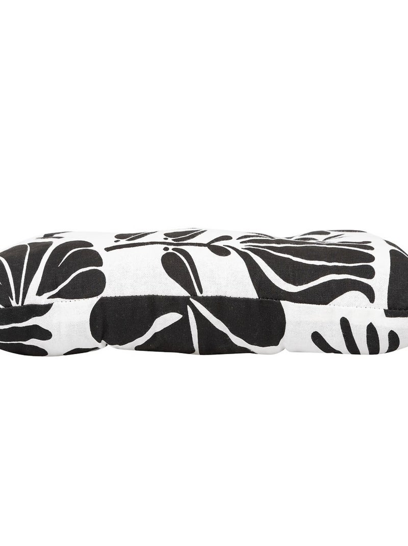 Assise de chaise en coton Twisted Lime Blanc - Kiabi