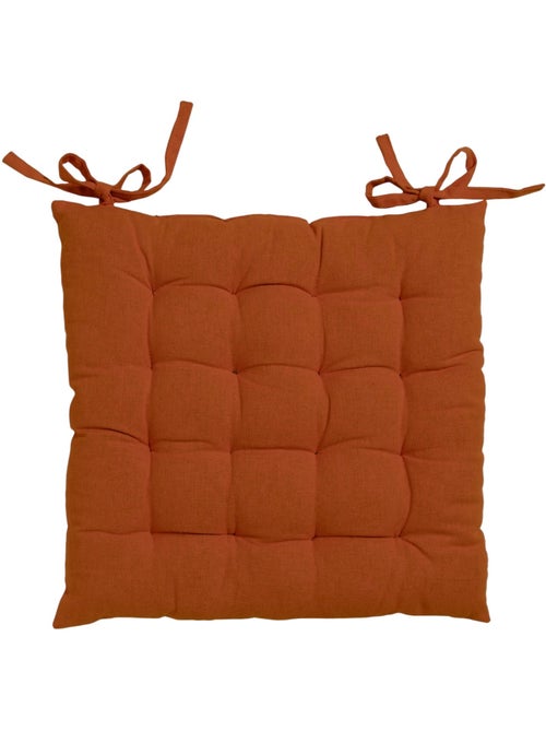 Assise de chaise matelassée en coton kalas - Kiabi