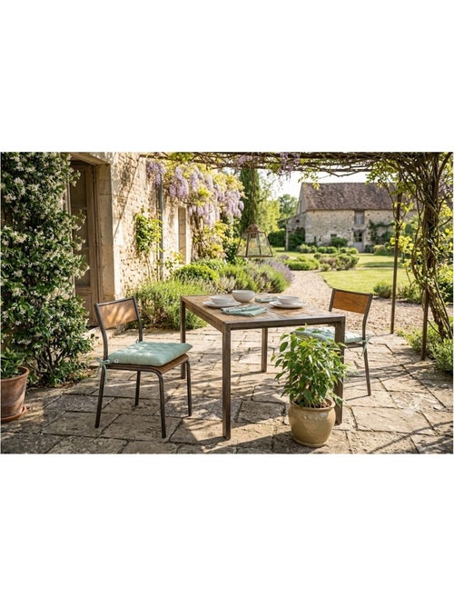 Assise de chaise matelassée en coton kalas - Kiabi
