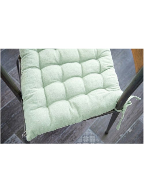 Assise de chaise matelassée en coton kalas - Kiabi
