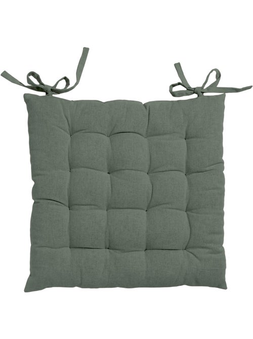 Assise de chaise matelassée en coton kalas - Kiabi