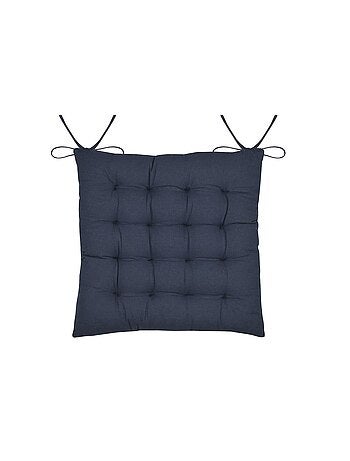 Assise de chaise matelassée en coton Pop colors