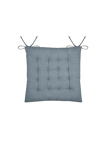 Assise de chaise matelassée en coton Pop colors