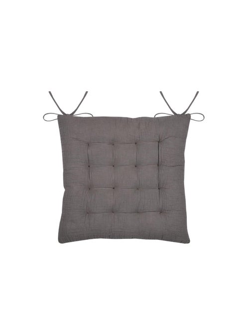 Assise de chaise matelassée en coton Pop colors - Kiabi