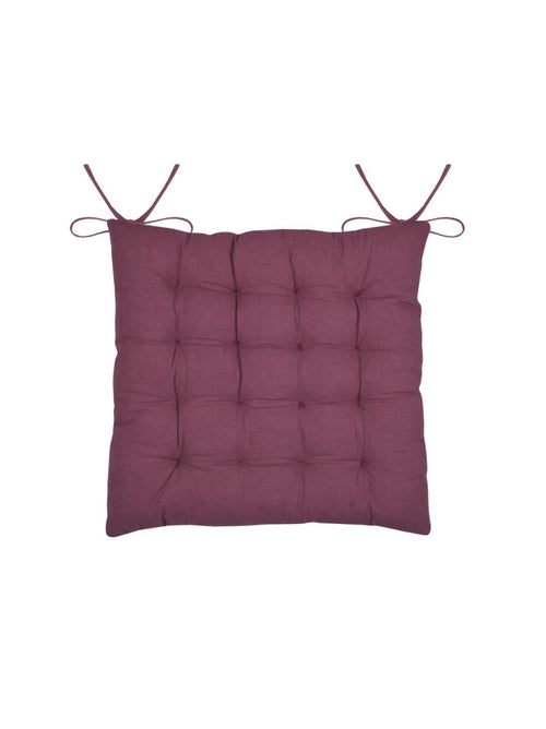 Assise de chaise matelassée en coton Pop colors - Kiabi