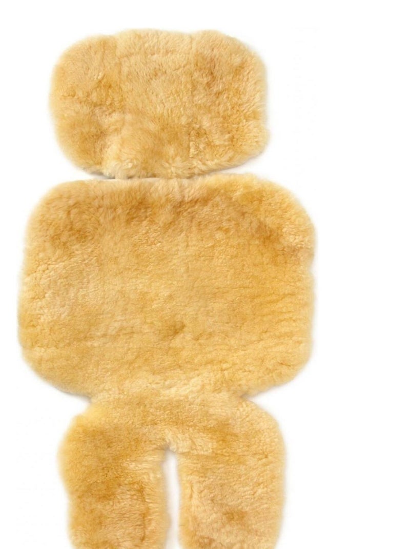 Assise Little King en peau d'agneau Beige - Kiabi