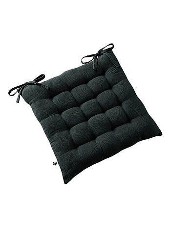 Assise matelassée 16 Points GAIA – Gaze de Coton Unie