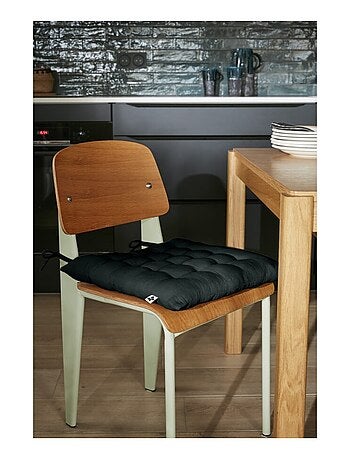 Assise matelassée 16 Points GAIA – Gaze de Coton Unie